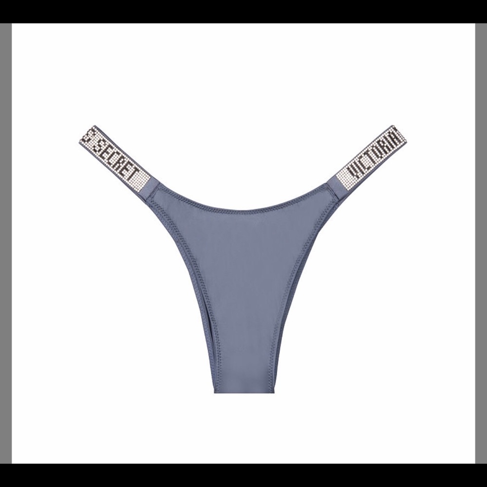 Victoria Secret Brazilian Thong with crystals